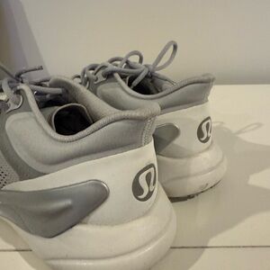 Lululemon Athletica Gray and White Sneakers